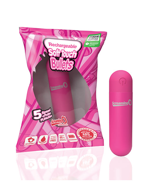 Bushman products ARBS-PK Screaming O Soft Touch Bullet - Pink