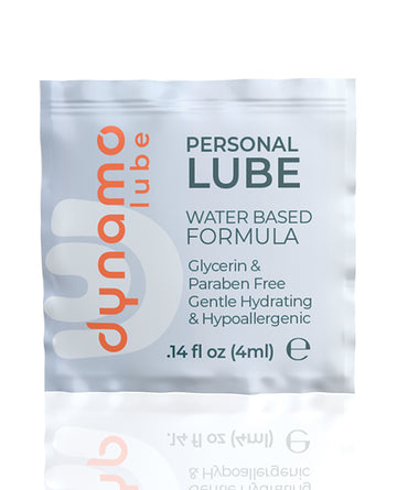 Screaming O DLWB-F Dynamo Lube Water-Based Formula, Glycerin & Paraben-Free