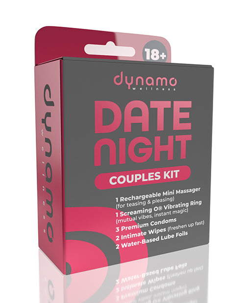 Screaming O DW-KDN Dynamo Date Night Intimacy Kit w/ Massager, Ring, Condoms