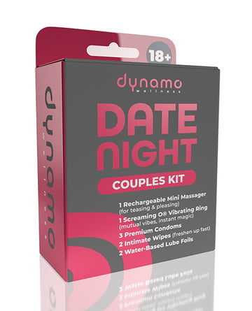 Screaming O DW-KDN Dynamo Date Night Intimacy Kit w/ Massager, Ring, Condoms