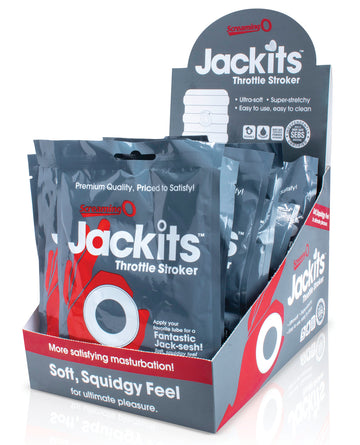 Screaming O JTS Jackits Throttle Stroker, Clear SEBS
