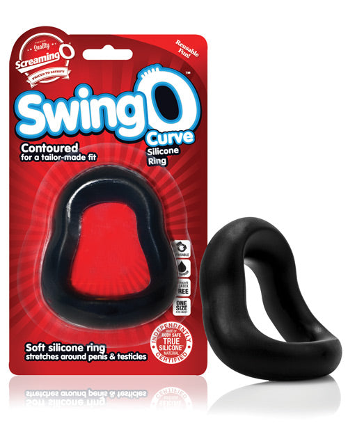 Screaming O SL2-BL SwingO Curved Reversible Silicone Ring