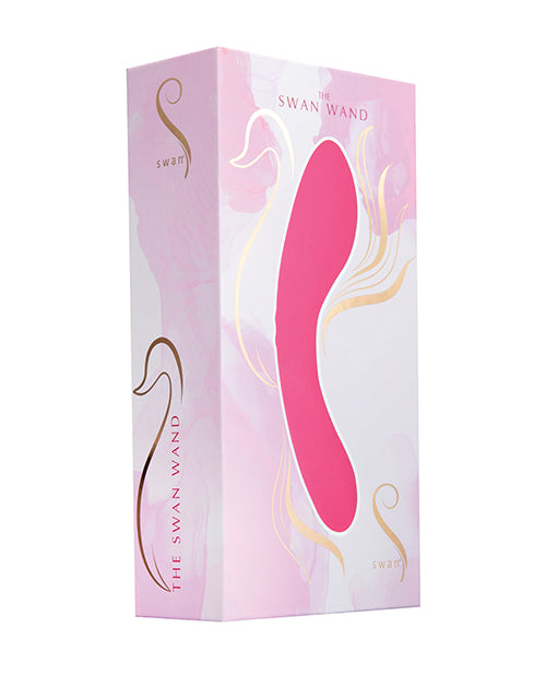 B.M.S. Enterprises 32416 The Swan Wand, 9.21" Silicone Massager