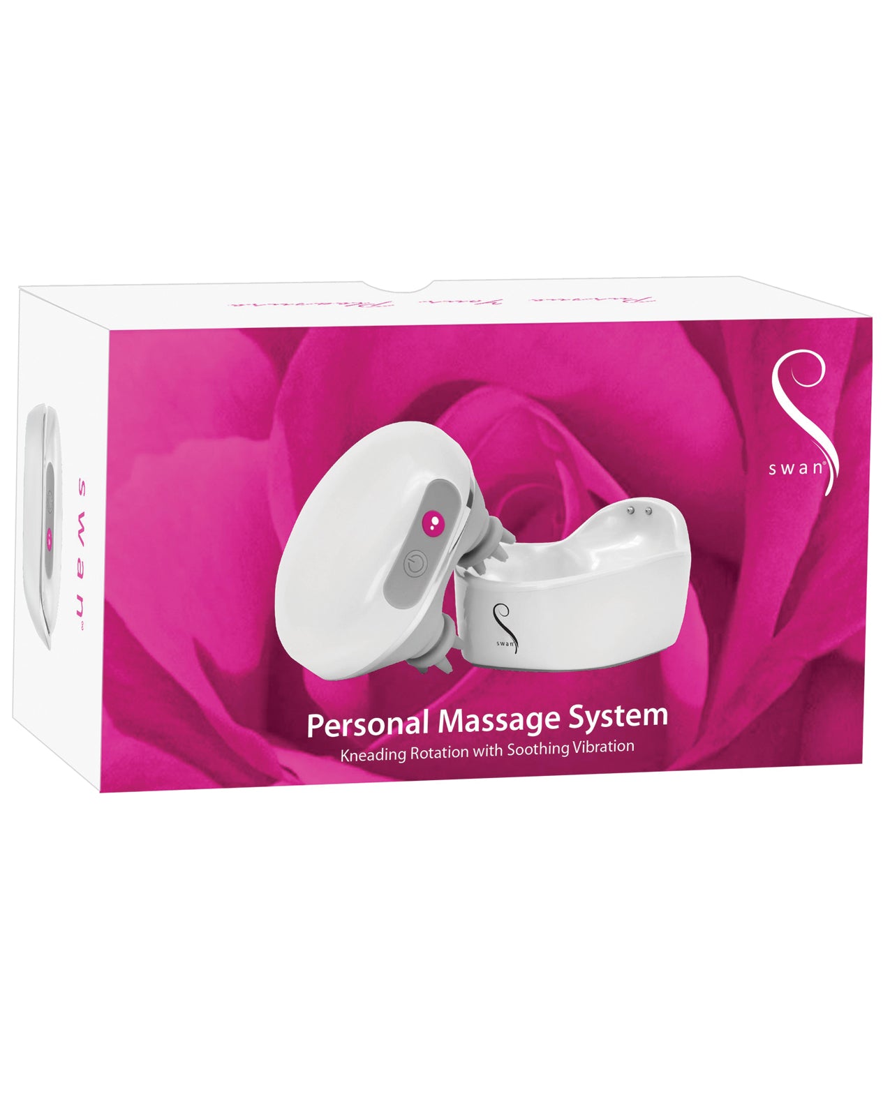 B.M.S. Enterprises 3-55016 Swan Personal Massage System, 6 Settings, Silicone