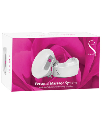 B.M.S. Enterprises 3-55016 Swan Personal Massage System, 6 Settings, Silicone