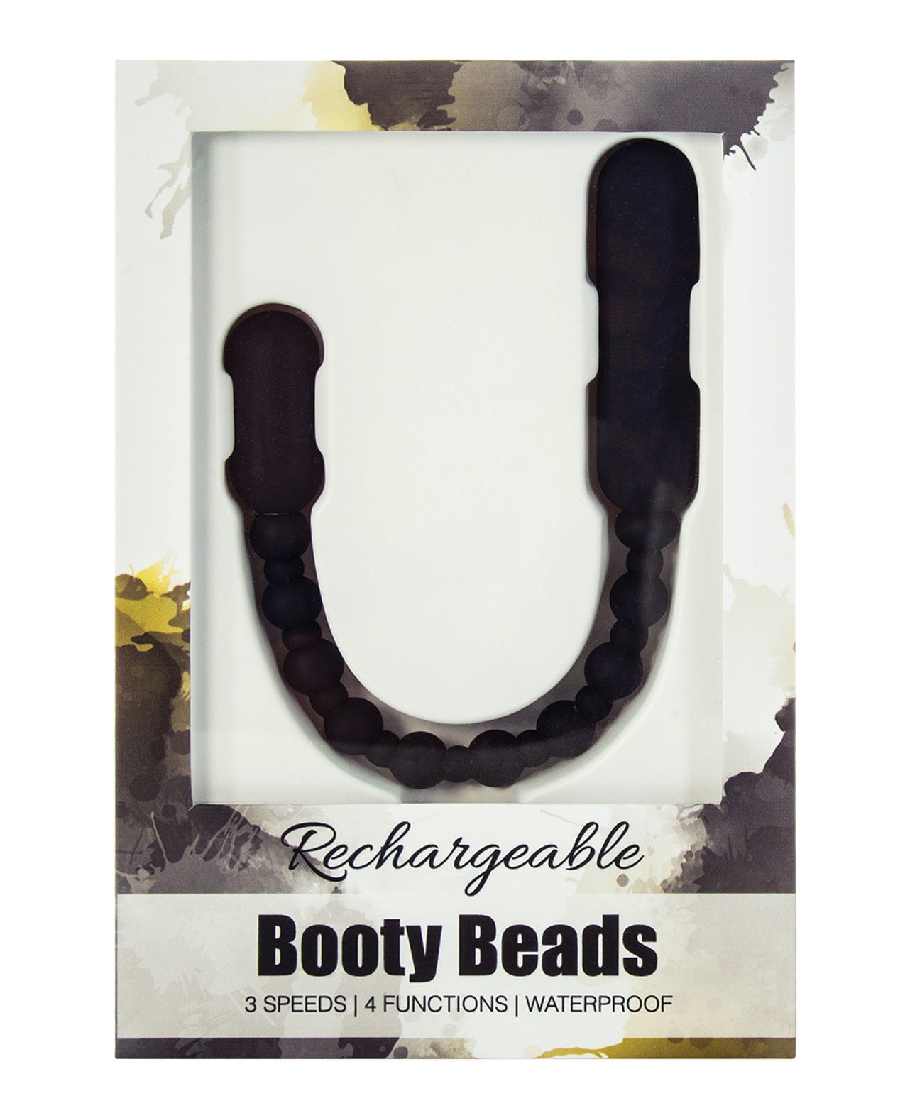 B.M.S. Enterprises 3911-11 Rechargeable Booty Beads - Vibrating, Waterproof