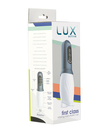 B.M.S. Enterprises 46100 Lux Active Rotating Masturbator Cup