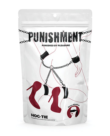 B.M.S. Enterprises Hog Tie, Adjustable, Quick-Release, Includes Blindfold