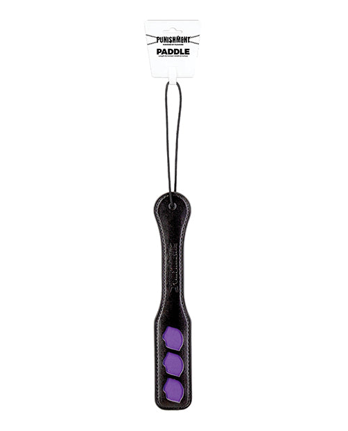 B.M.S. Enterprises 57807 Punishment Lips Paddle, Faux-Leather