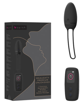 Bswish Bnaughty Unleashed Remote Control Bullet - Black