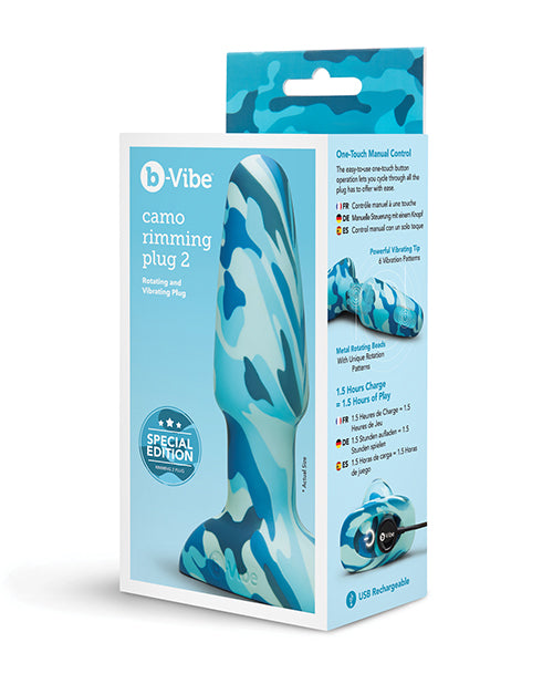COTR Inc BV-001 CAM Rimming Plug 2, Vibrating Camo Toy