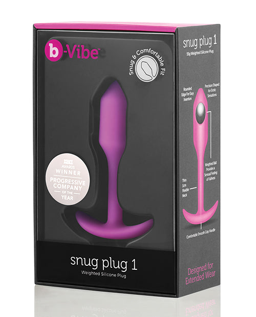 COTR Inc BV-007 FUC Weighted Snug Plug 1, 55g Fuchsia