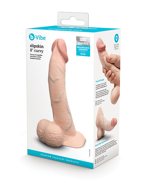 COTR Inc BV-060 CRM Slipskin 8" Curvy, Cream Silicone