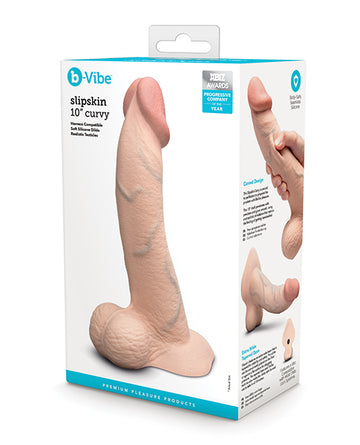 COTR Inc BV-062 CRM Slipskin 10" Curvy, Realistic Silicone