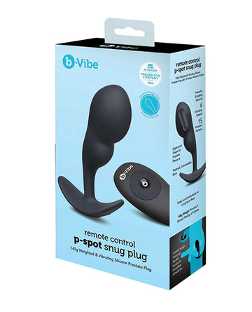 COTR Inc b-Vibe Remote Control P-Spot Snug Accessory, Black