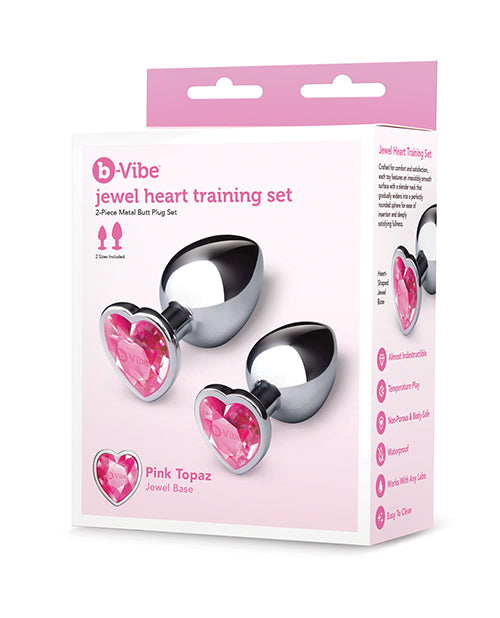 Cotr inc BV-088 b-Vibe Jewel Metal Butt Plug Training Set