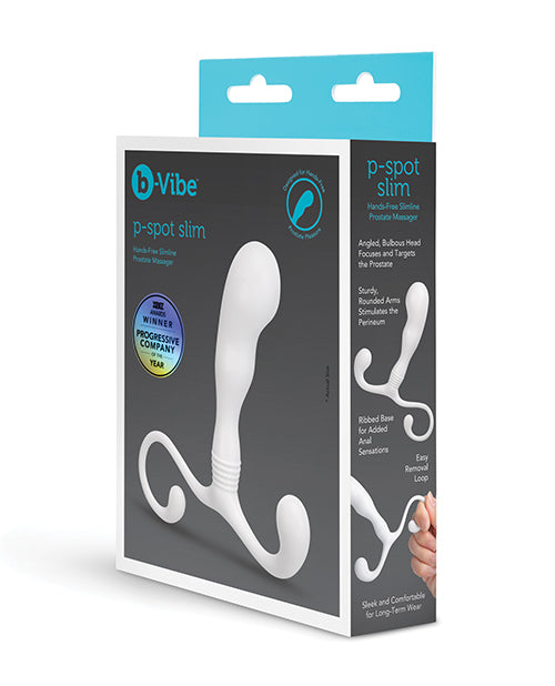 COTR Inc BV-101 P-Spot Slim Hands-Free Prostate Massager, White