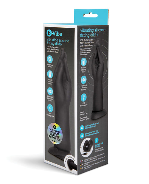 COTR Inc BV-107 b-Vibe Hand Fisting Dildo, 10.5 Inch Vibrating Silicone