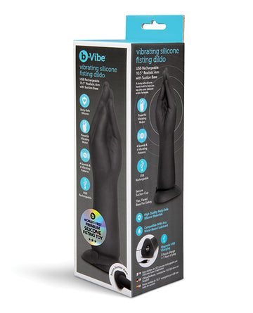 COTR Inc BV-107 b-Vibe Hand Fisting Dildo, 10.5 Inch Vibrating Silicone