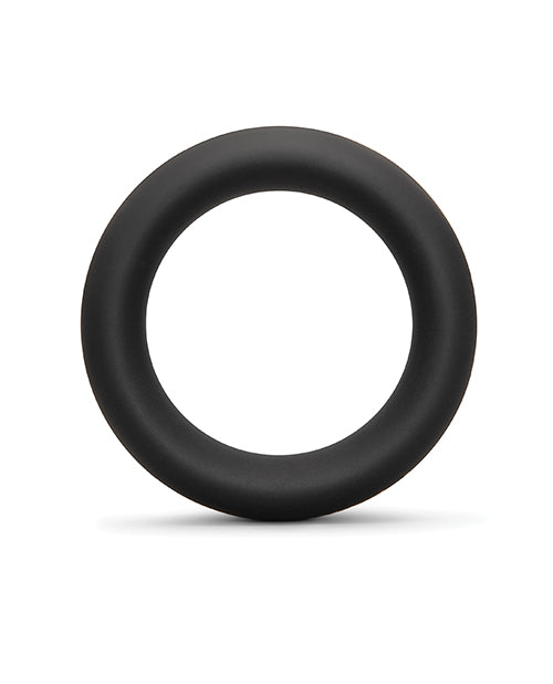 b-Vibe Snug Ring 40 mm Soft Stretch Silicone Cock Ring - Black