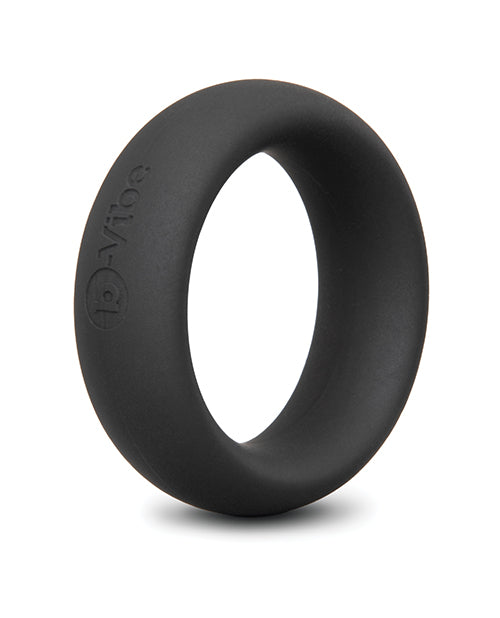 b-Vibe Snug Ring 40 mm Soft Stretch Silicone Cock Ring - Black