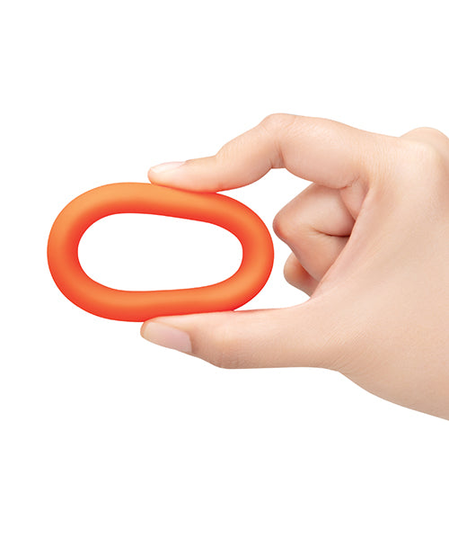 b-Vibe Snug Ring 40 mm Silicone Stretch Ring - Orange