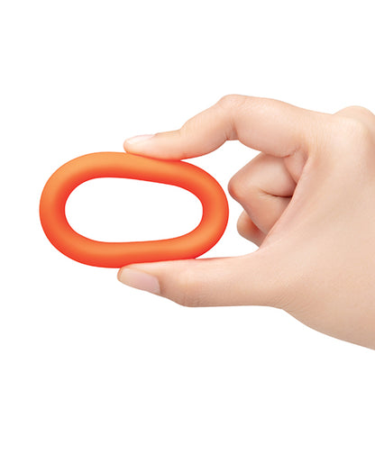 b-Vibe Snug Ring 40 mm Silicone Stretch Ring - Orange