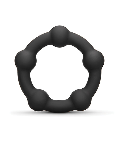 b-Vibe Snug Ring Orbit Nubby Silicone Cock Ring, Model BV-129