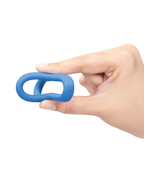 b-Vibe Snug Ring Tri-Sling Silicone Cock-and-Ball Sling, Model BV-130