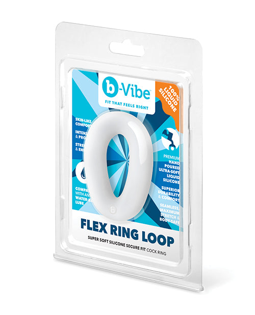 COTR Inc. b-Vibe Flex Ring Loop, Clear Silicone