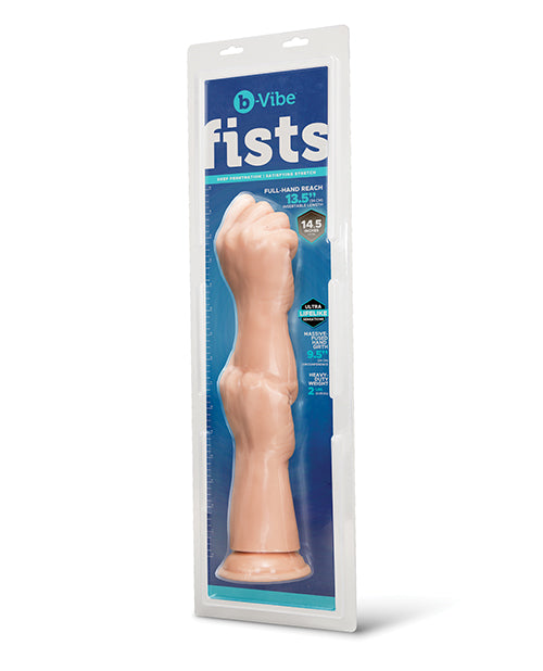 b-Vibe Fists 14.5 in. Realistic XXL Suction Cup Adult Toy (BV-162)