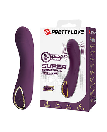 Pretty Love Lloyde 10-Function Silicone Vibrator, Purple