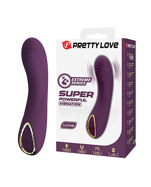 Pretty Love Lloyde 10-Function Silicone Vibrator, Purple