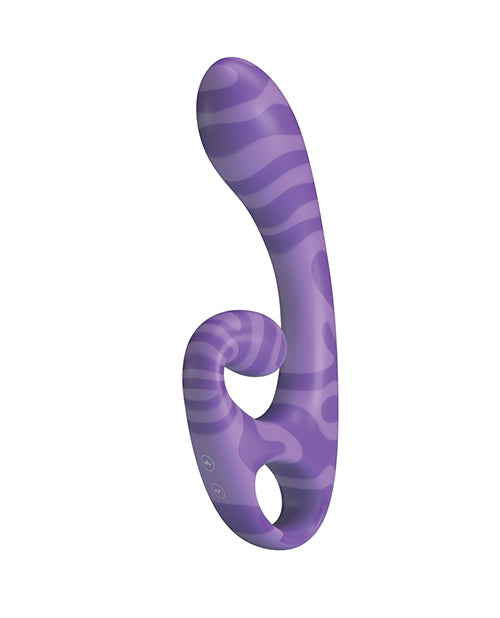 Pretty Love Sumner Rabbit Dual-Ended Vibrator, Purple