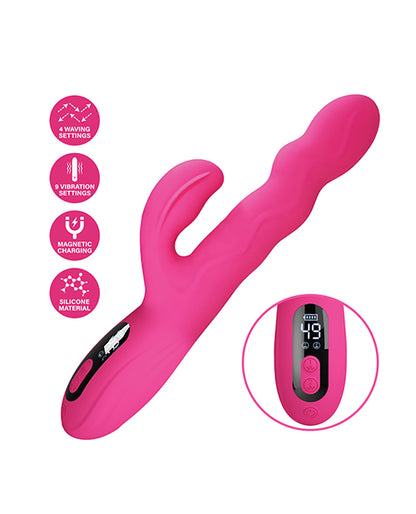 Pretty Love Winters Squiggle Vibrator, Pink