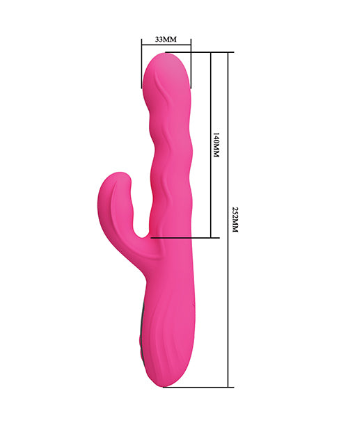 Pretty Love Winters Squiggle Vibrator, Pink