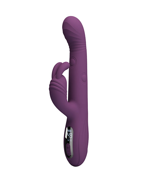 Pretty Love Dee Thumping Rabbit Vibrator - Purple
