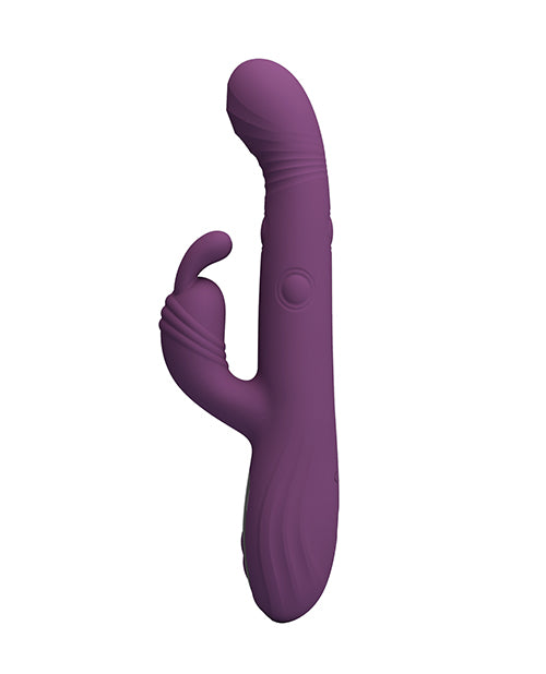 Pretty Love Dee Thumping Rabbit Vibrator - Purple