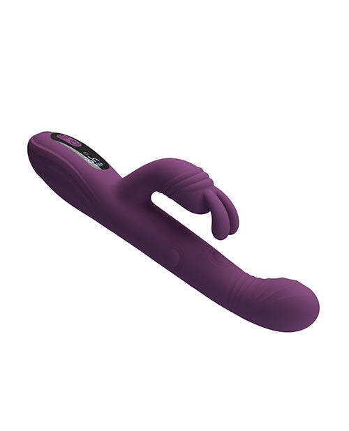 Pretty Love Dee Thumping Rabbit Vibrator - Purple