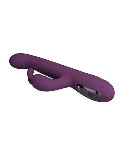 Pretty Love Dee Thumping Rabbit Vibrator - Purple