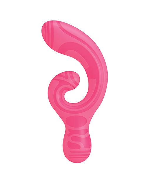 Pretty Love Verity Rabbit Dual-Ended Massager - Hot Pink