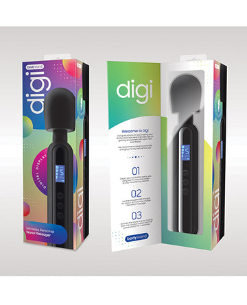 Xgen BW165 Bodywand Digi, Silicone, 10 Modes, USB Rechargeable, LED Display