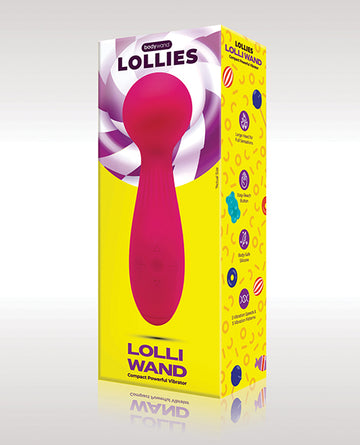 Xgen BW166 Lolli Wand Vibrator, 5 Vibration Modes, Pink