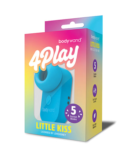 Xgen Bodywand 4 Play Little Kiss Suction Stimulator, Blue, BW237