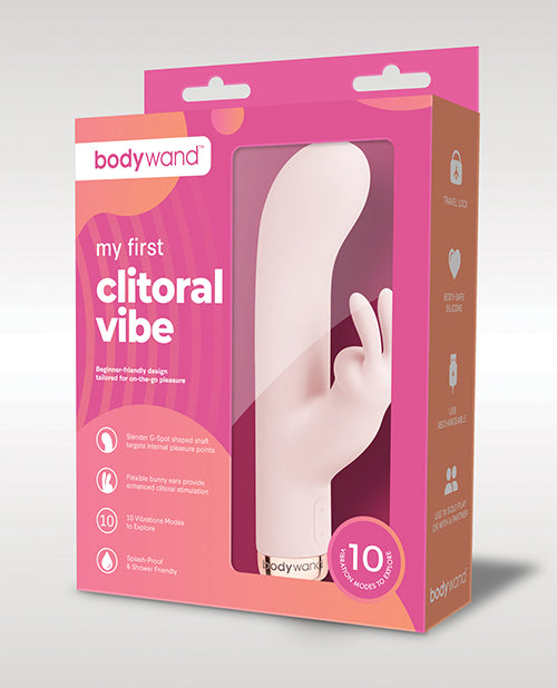 Xgen BW600 My First Clitoral Vibe, Pink, 10 Modes, USB Rechargeable