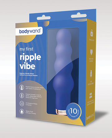 Xgen BW604 My First Ripple Vibe, Blue, 10 Vibration Modes