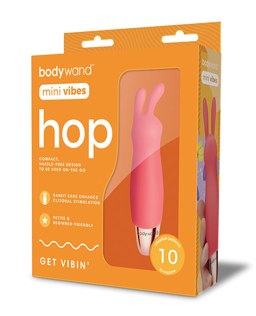 Xgen BW608 Bodywand Mini Vibes Hop, Red, 10 Vibration Patterns