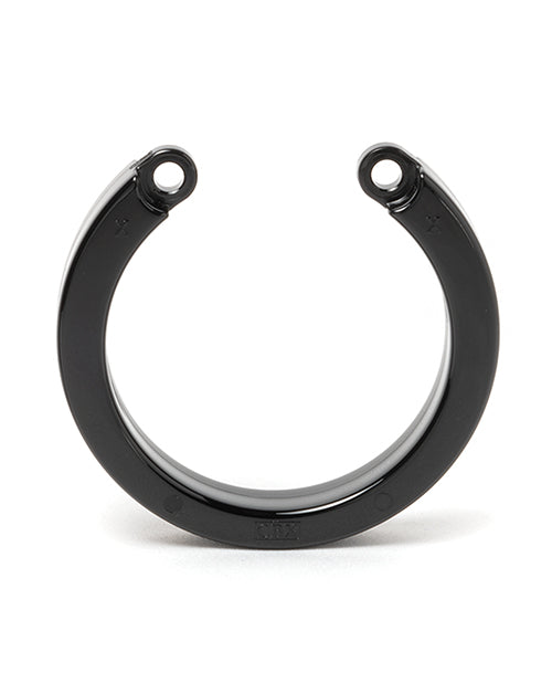 CB-X URING-XLBLK Cock Cage U-Ring, XL Black, 2 1/4 Inch