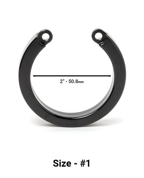 CB-X URING1BLK U-Ring #1, Black, 2-Inch Diameter