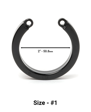 CB-X URING1BLK U-Ring #1, Black, 2-Inch Diameter